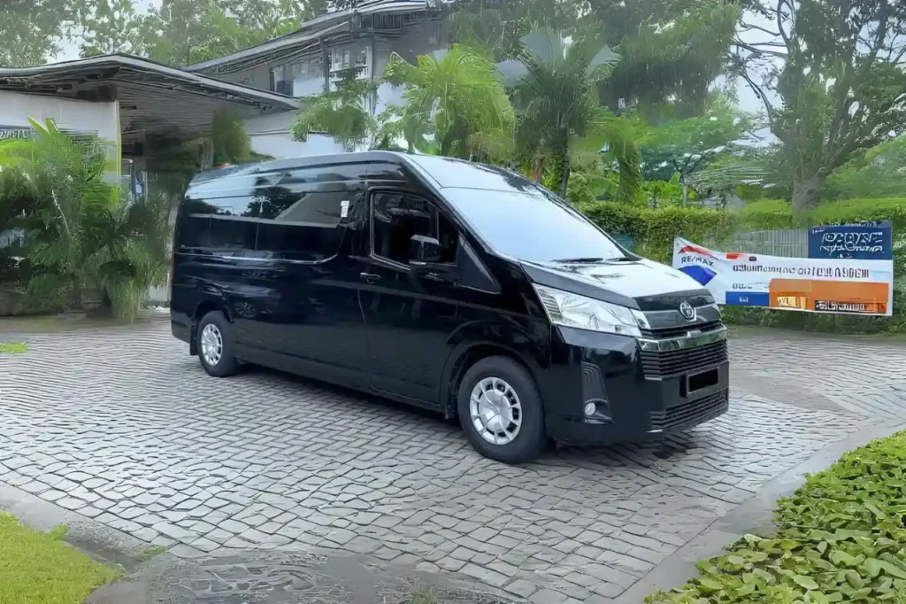 sewa hiace tangerang murah